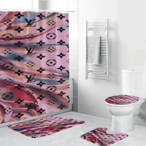 Louis Vuitton Bathroom Set Hypebeast Bath Mat Home Decor Luxury Fashion Brand