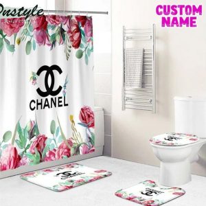 Chanel Bathroom Set Luxury Fashion Brand Home Decor Bath Mat Hypebeast