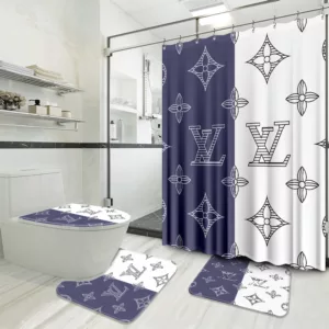 Louis Vuitton Bathroom Set Bath Mat Hypebeast Home Decor Luxury Fashion Brand