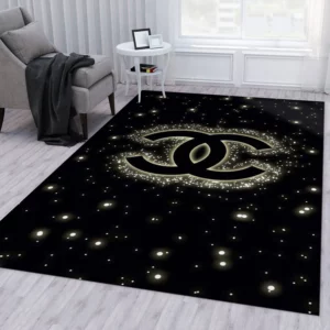 Chanel Rectangle Rug Fashion Brand Home Decor Door Mat Luxury Area Carpet