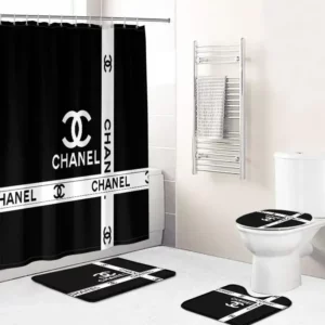 Chanel Bathroom Set Hypebeast Luxury Fashion Brand Bath Mat Home Decor