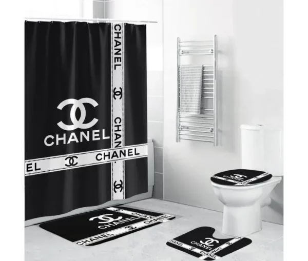 Chanel Bathroom Set Bath Mat Hypebeast Luxury Fashion Brand Home Decor