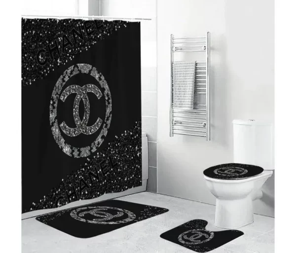 Chanel Bathroom Set Hypebeast Bath Mat Home Decor Luxury Fashion Brand