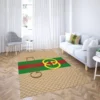 Gucci stripe Rectangle Rug Area Carpet Fashion Brand Door Mat Home Decor Luxury