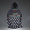 Gucci Grey Type 734 Hoodie Outfit Fashion Brand Luxury