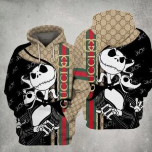 Gucci Jack Skellington Disney S Type 716 Hoodie Outfit Fashion Brand Luxury