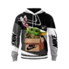 Nike Yoda Black White Type 548 Hoodie Outfit Fashion Brand Luxury