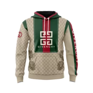 Gucci Givenchy Snake Red Green Beige Type 492 Hoodie Outfit Luxury Fashion Brand