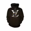 Louis Vuitton Black Songoku Type 273 Hoodie Fashion Brand Luxury Outfit