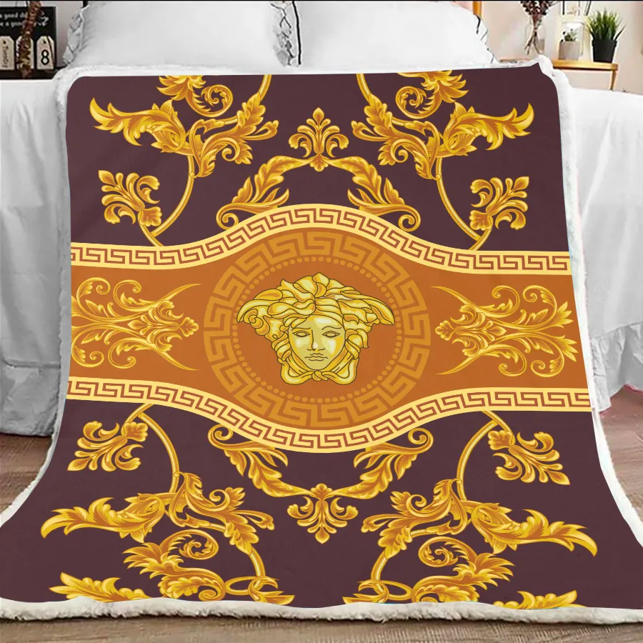 Versace Golden Fleece Blanket Luxury Fashion Brand Home Decor