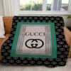 Gucci New Fleece Blanket Fashion Brand Home Decor Luxury