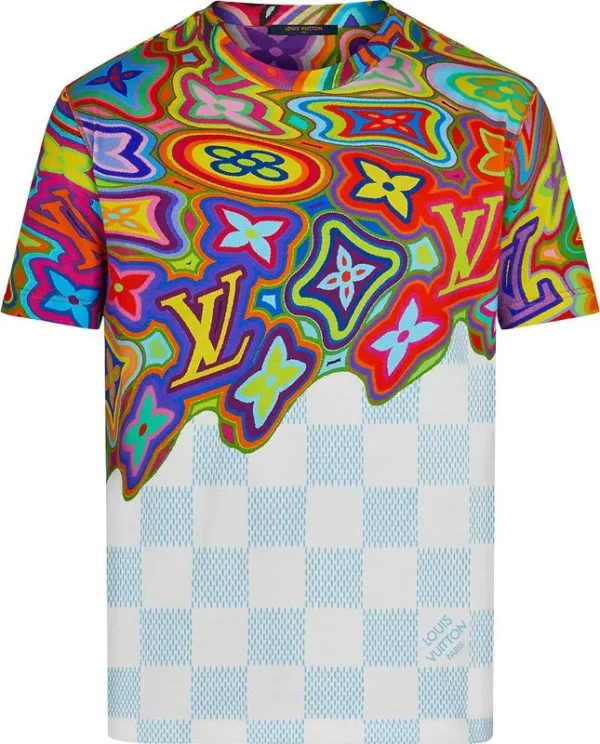 Louis Vuitton Colorful T Shirt Outfit Luxury Fashion