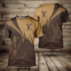 Louis Vuitton Yellow Brown T Shirt Fashion Outfit Luxury