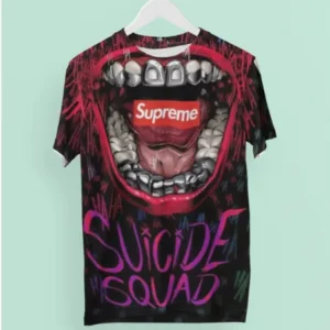 Supreme Suicide Squad T Shirt Luxury Outfit Fashion