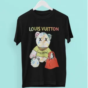 Louis Vuitton Colorful Teddy Bear T Shirt Fashion Luxury Outfit