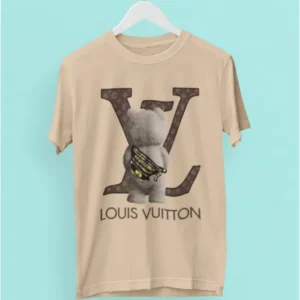 Louis Vuitton Logo Teddy Bear T Shirt Outfit Fashion Luxury