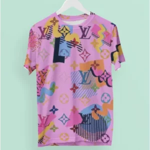 Louis Vuitton Logo Pinky T Shirt Fashion Outfit Luxury