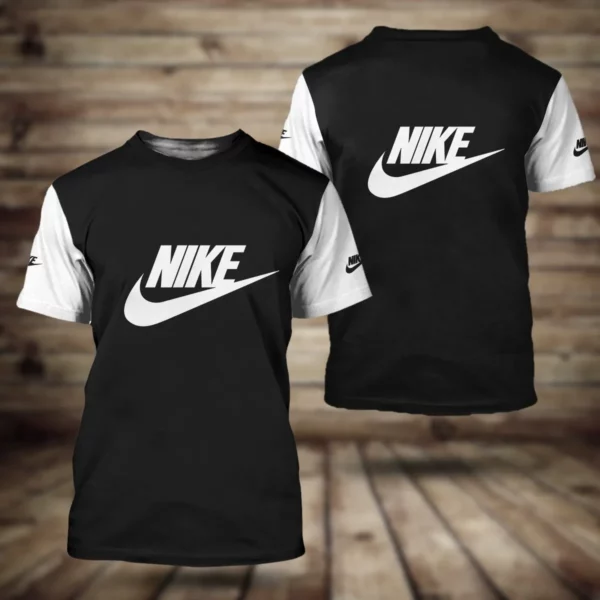 Nike Black White T Shirt Luxury Outfit Fashion