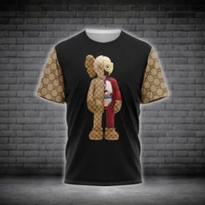 Gucci Kaws Black T Shirt Luxury Outfit Fashion