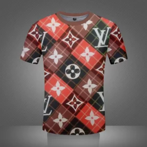 Louis Vuitton Multicolor Pattern Special T Shirt Luxury Outfit Fashion