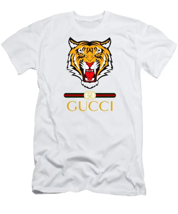 Gucci Tiger White T Shirt Outfit Fashion Luxury