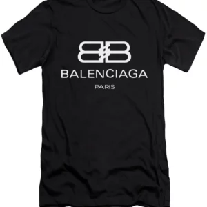 Balenciaga Paris Black T Shirt Luxury Fashion Outfit