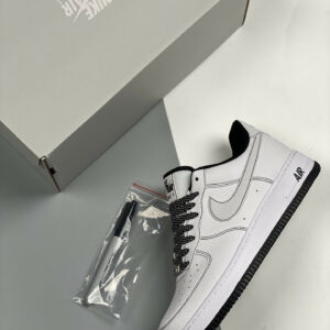 3M x Nike Air Force 1 Low White Black For Sale