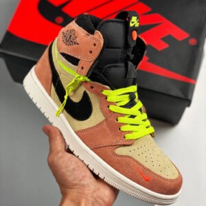 Air Jordan 1 High Switch Peach Neon CW6576-800 For Sale