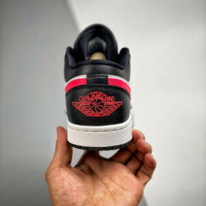 Air Jordan 1 Low Black Siren Red-White DC0774-004 For Sale