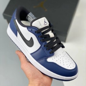 Air Jordan 1 Low Golf White Black-Midnight Navy DD9315-104 For Sale