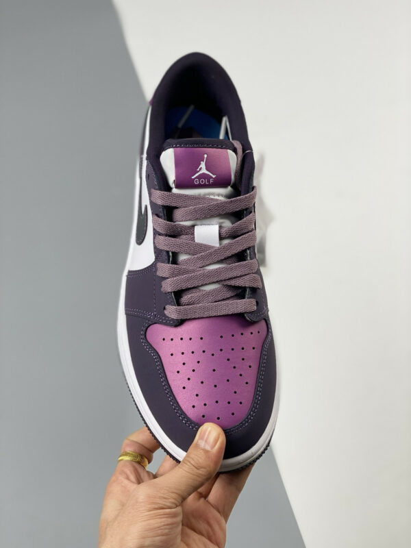 Air Jordan 1 Low Golf White Cave Purple-Purple Smoke DZ9787-155 For Sale