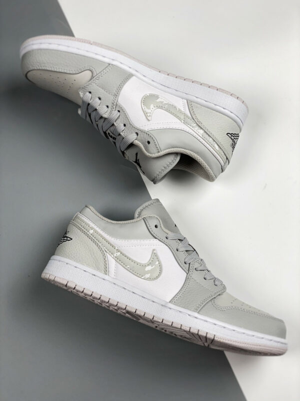 Air Jordan 1 Low Grey Camo DC9036-100 For Sale