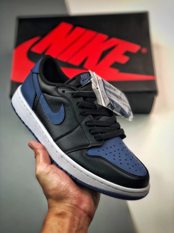 Air Jordan 1 Low OG Black Mystic Navy White CZ0790-041 For Sale