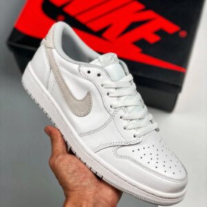 Air Jordan 1 Low OG White Neutral Grey CZ0775-100 For Sale