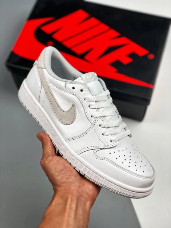 Air Jordan 1 Low OG White Neutral Grey CZ0775-100 For Sale