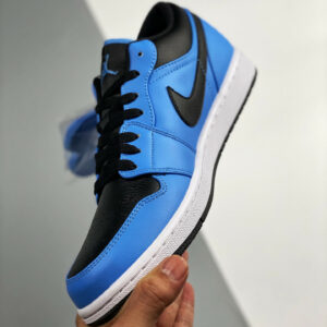 Air Jordan 1 Low University Blue Black-White For Sale