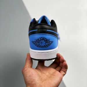 Air Jordan 1 Low University Blue Black-White For Sale