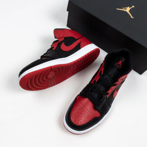 Air Jordan 1 Mid Bred 554724-074 On Sale