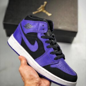 Air Jordan 1 Mid Black Concord 554724-051 For Sale