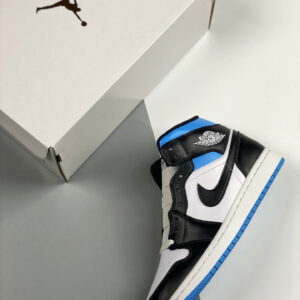 Air Jordan 1 Mid Royal Black White For Sale