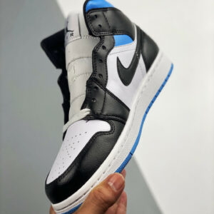 Air Jordan 1 Mid Royal Black White For Sale