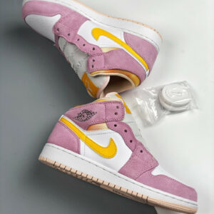 Air Jordan 1 Mid SE GS Light Arctic Pink DC9517-600 For Sale