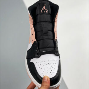 Air Jordan 1 Mid White Black-Crimson Tint For Sale