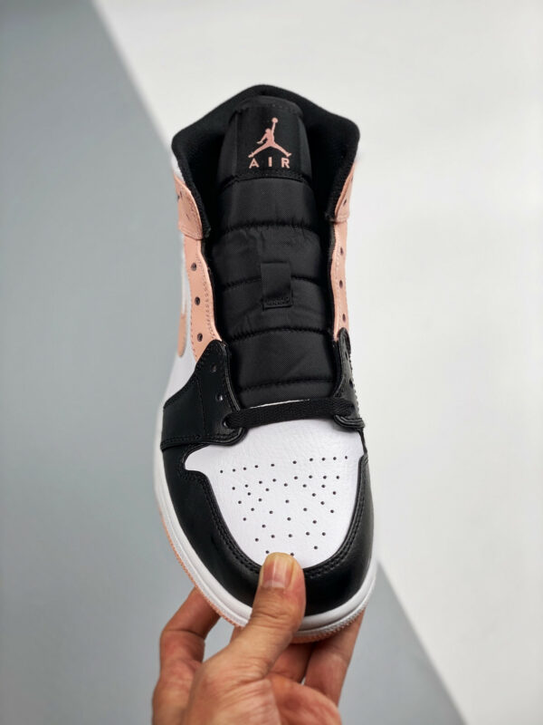 Air Jordan 1 Mid White Black-Crimson Tint For Sale