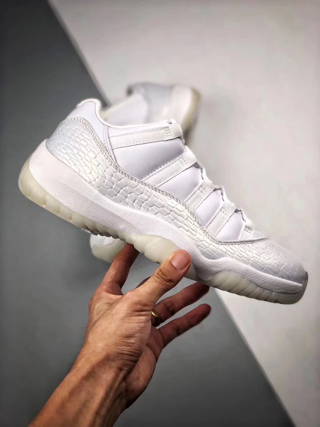 Air Jordan 11 Low PRM HC Frost White 897331-100 For Sale