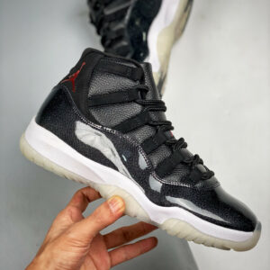 Air Jordan 11 Retro 72-10 Black Gym Red-White 378037-002 For Sale