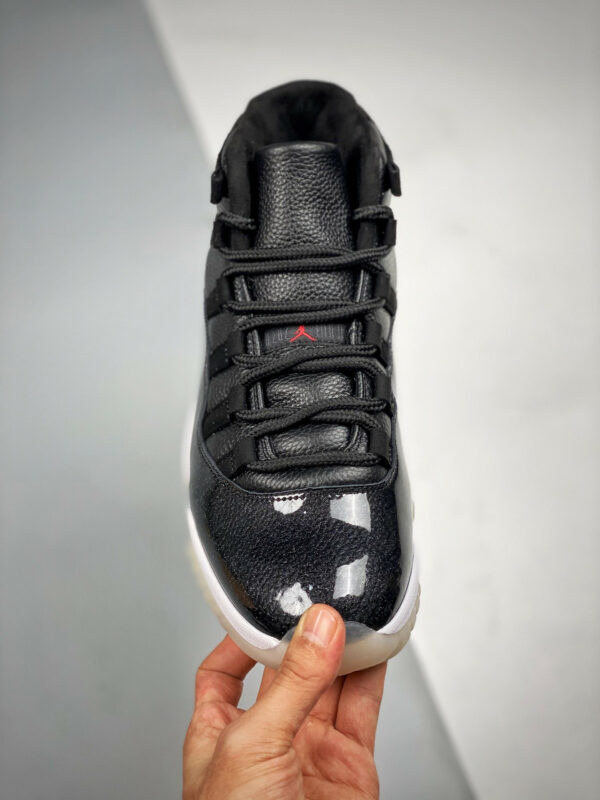 Air Jordan 11 Retro 72-10 Black Gym Red-White 378037-002 For Sale