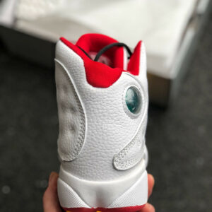 Air Jordan 13 History of Flight White Metallic Silver-University Red On Sale