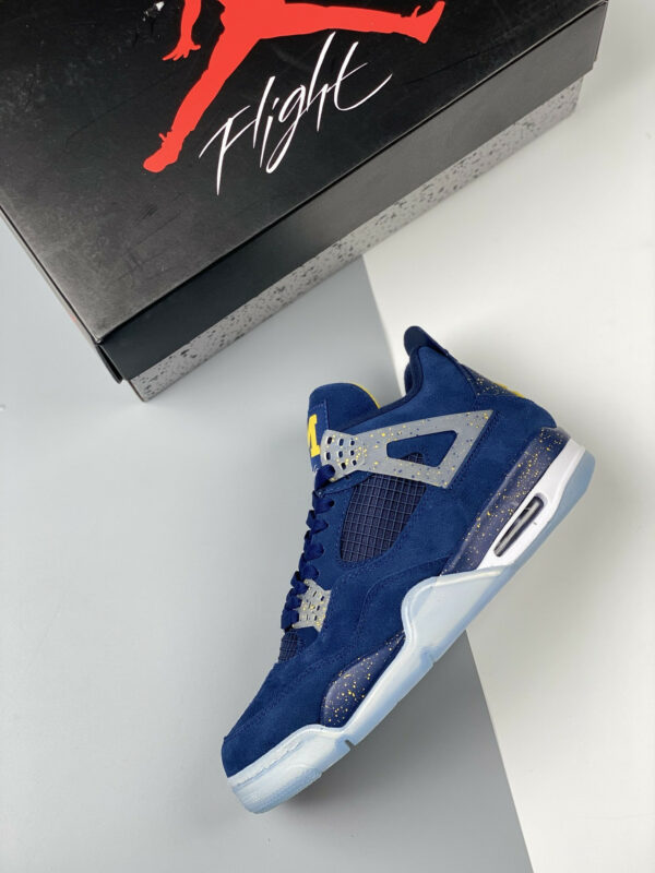 Air Jordan 4 Michigan Wolverines PE For Sale