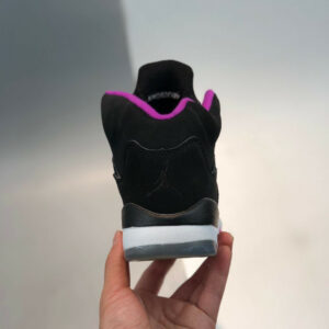 Air Jordan 5 GS Black Deadly Pink-White For Sale